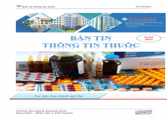 BẢN TIN THÔNG TIN THUỐC 02/2022