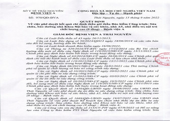 kết quả chỉ định thầu gói thầu Bảo hiểm Công trình: Sửa chữa, bảo dưỡng nhà Khoa Nội bảo vệ sức khỏe, nhà A5, nhà điều trị nội trú chất lượng cao (9 tầng) – Bệnh viện A